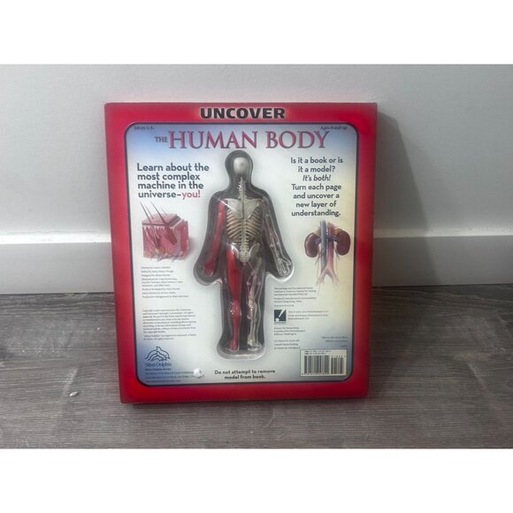 Uncover The Human Body 3D Board Book By Luann Colombo Hardcover 2002 - Picture 4 of 5